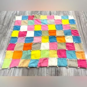 Adorable vintage lap quilt
